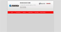 Desktop Screenshot of naosabuickgmc.com.mx